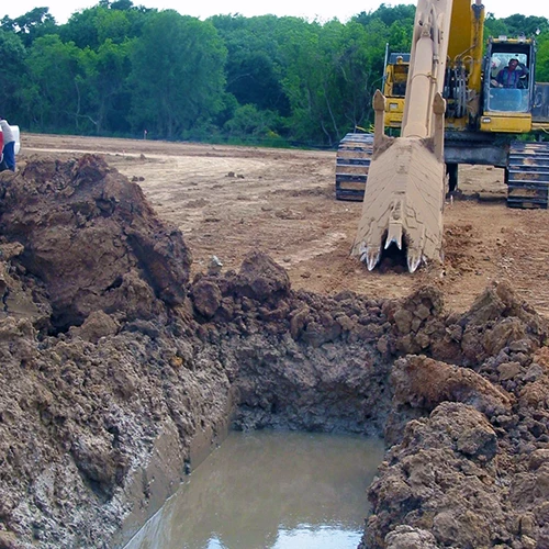 Slurry Wall Excavation Backhoe