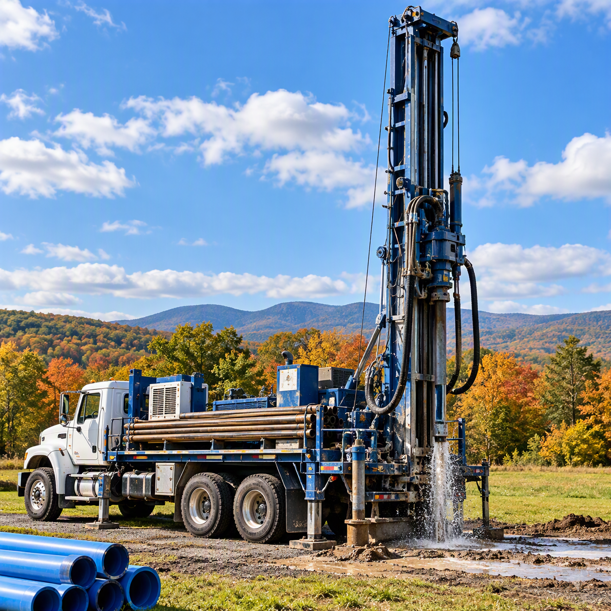 Image for Water Well Drilling Rig - AI Generated - 10-16-26
